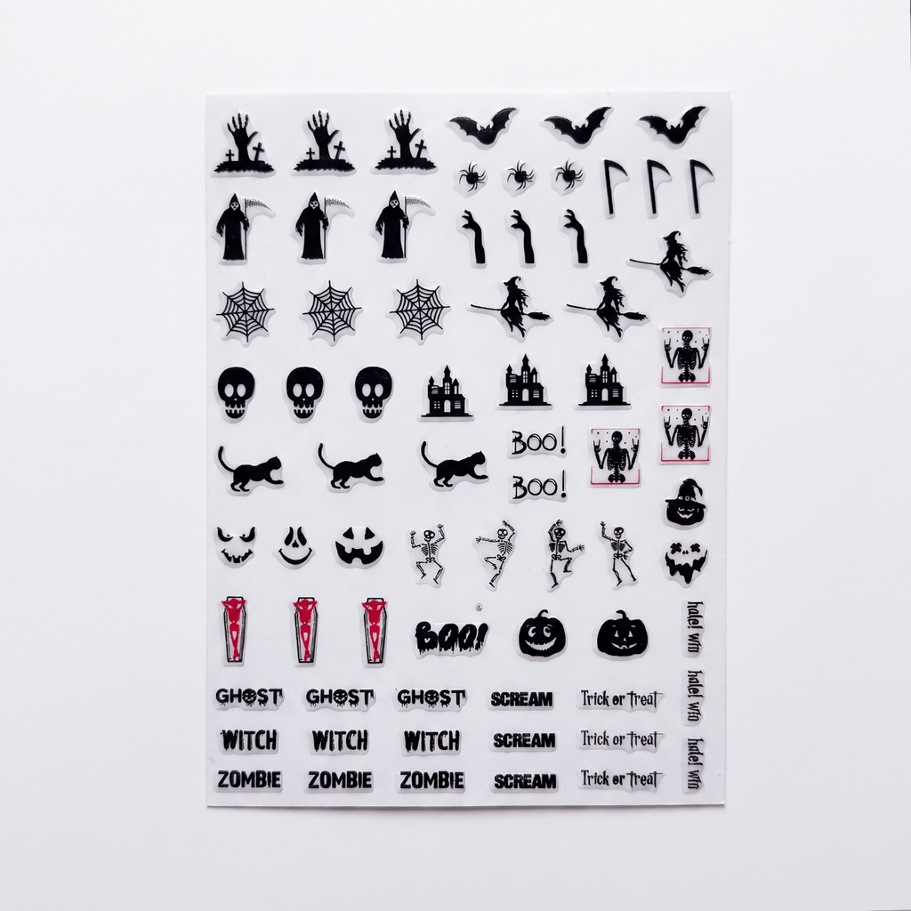 Self Adhesive Halloween Nail Stickers