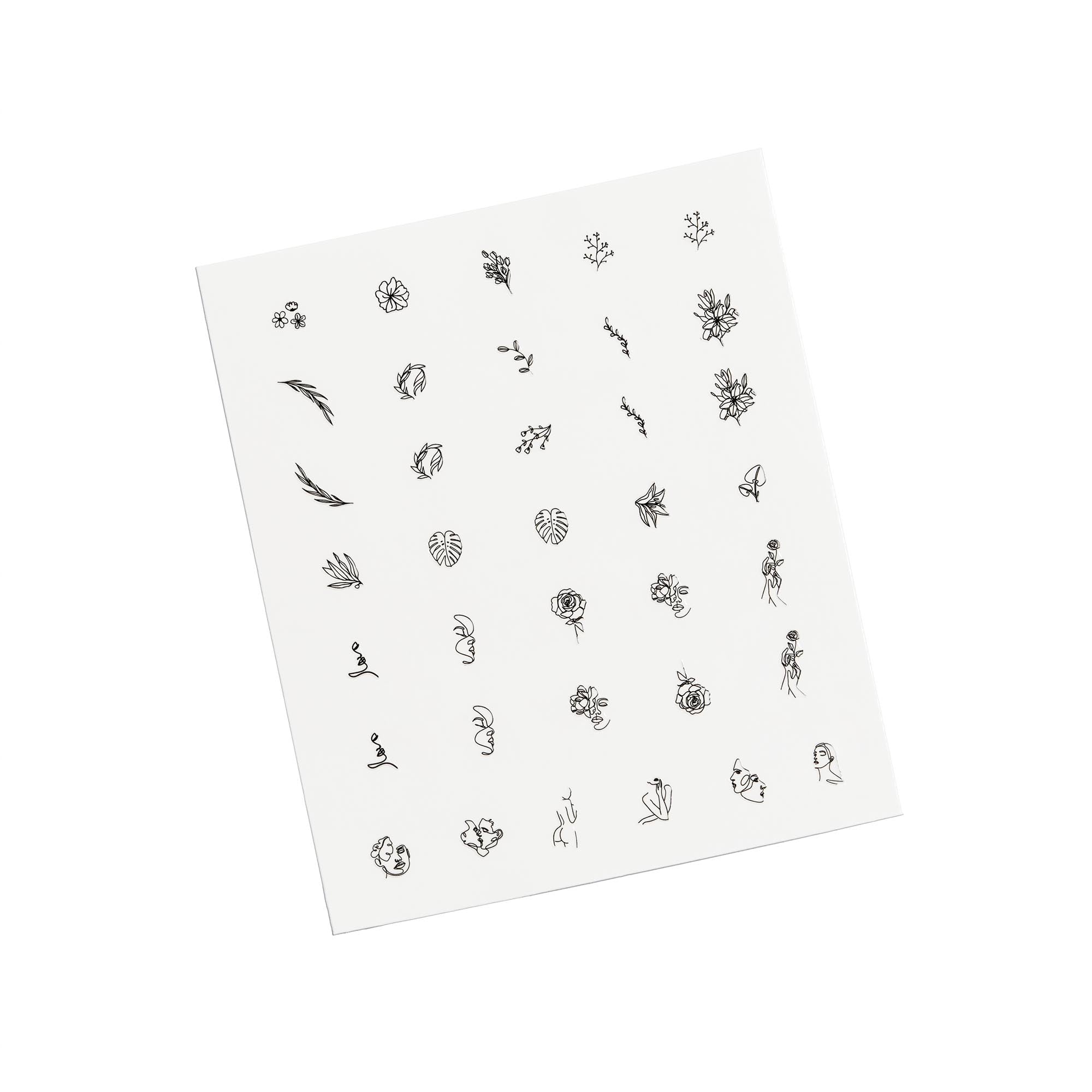 Nail Water Stickers 02