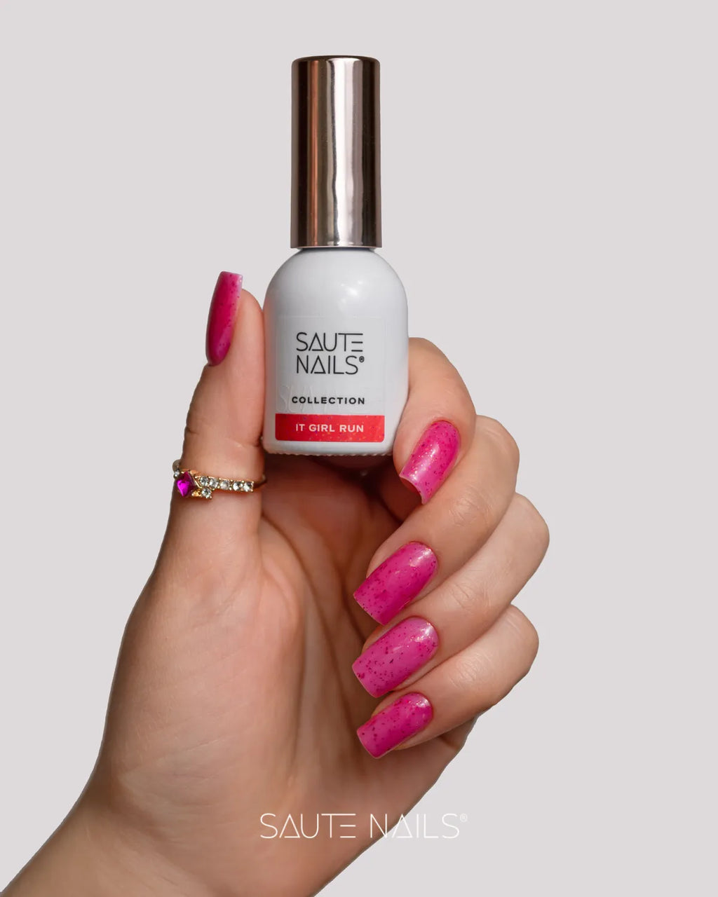 Saute Nails UV/LED Hybrid Gel Polish - It Girl Run 8ml