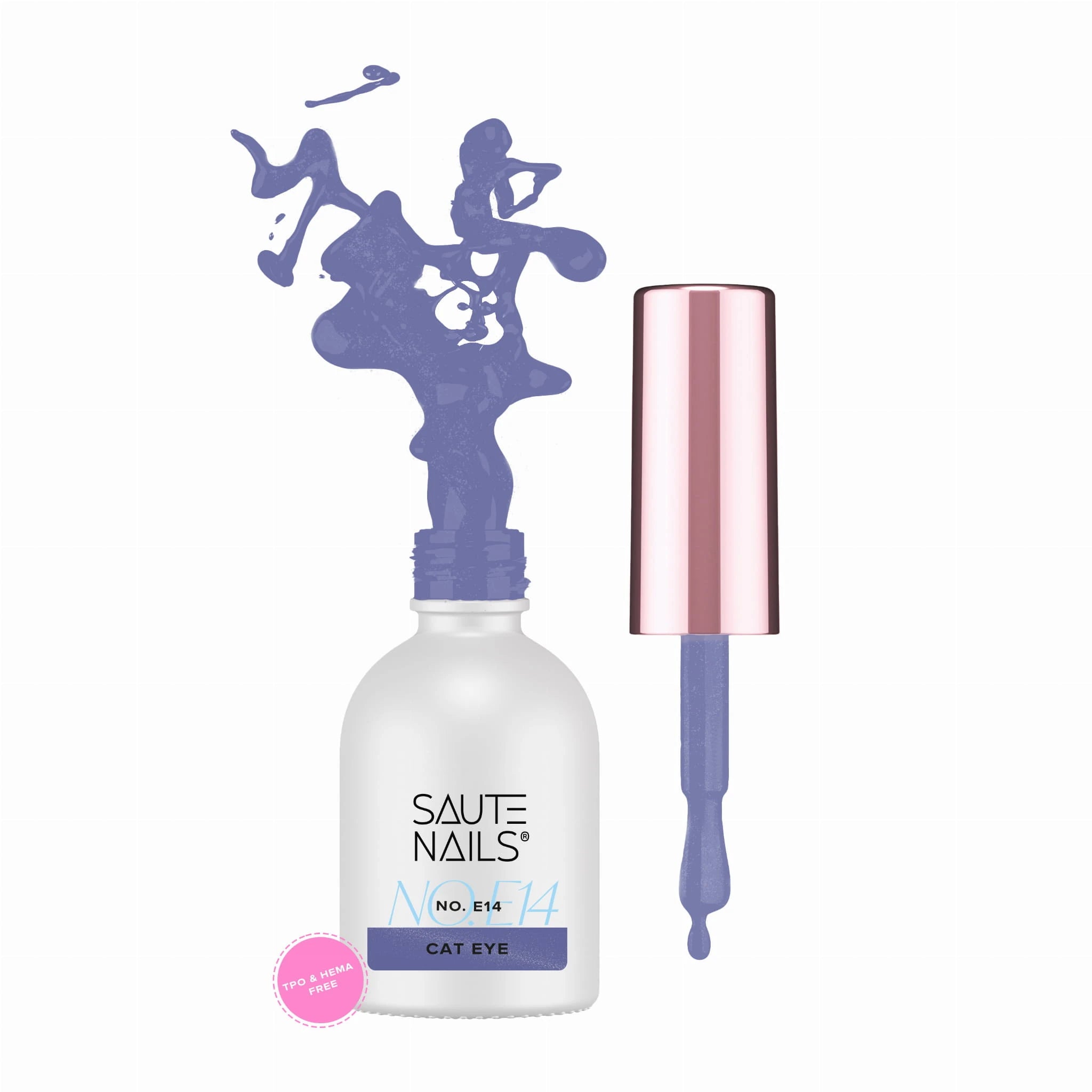 Saute Nails Cat Eye Effect UV/LED Hybrid Gel Polish - E14