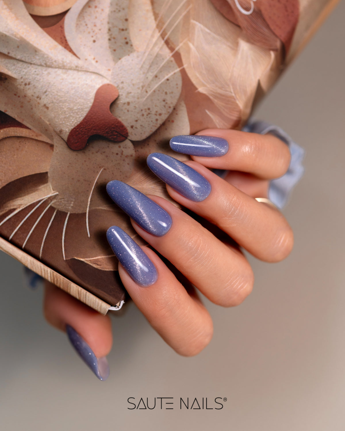 Saute Nails Cat Eye Effect UV/LED Hybrid Gel Polish - E14