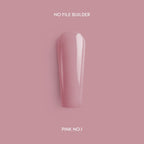 No File Builder Gel - Pink No. 1 50g