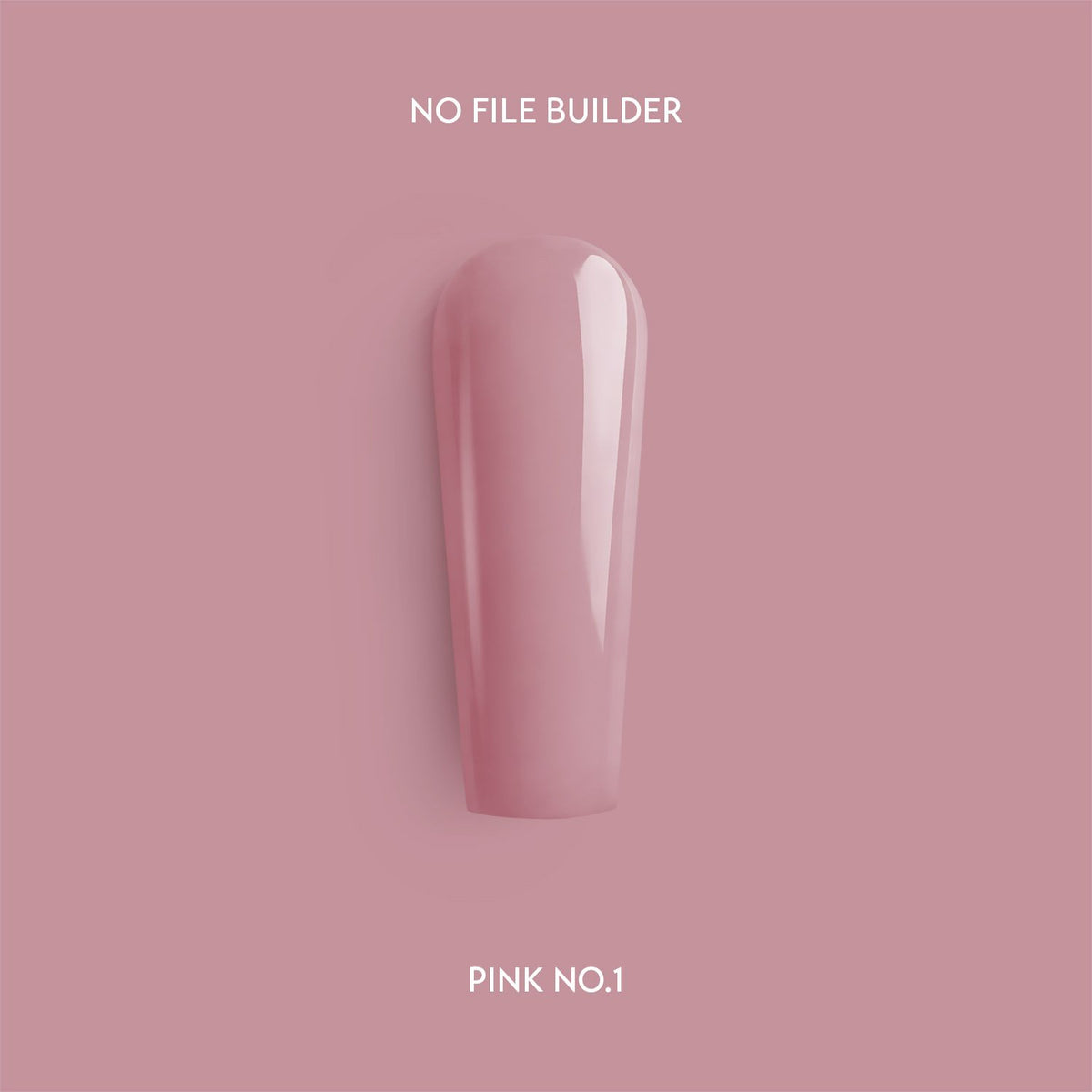 No File Builder Gel - Pink No. 1 50g