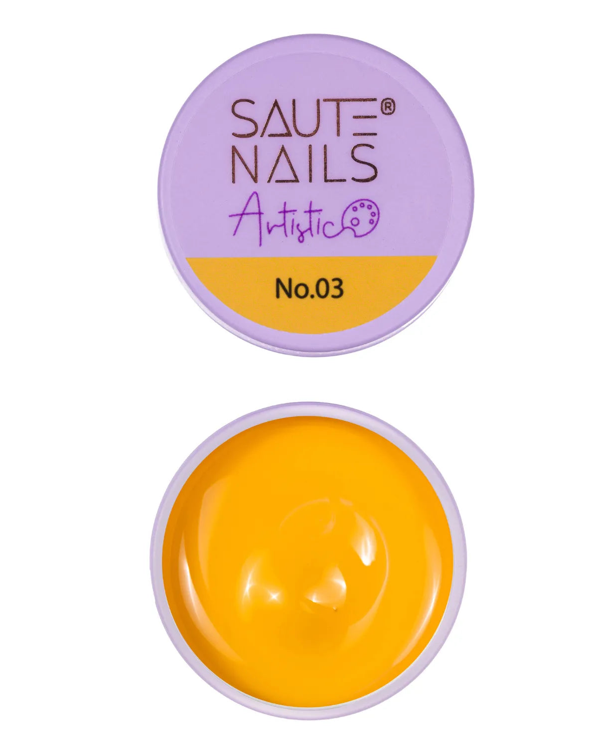Saute Nails Artistic No.03 Sunny Yellow Nail Art Gel 5g