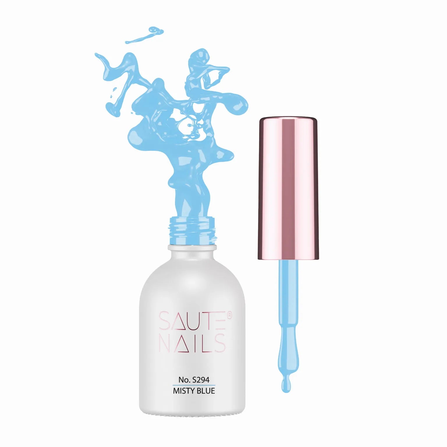 Saute Nails UV/LED Hybrid Gel Polish - S294 Misty Blue