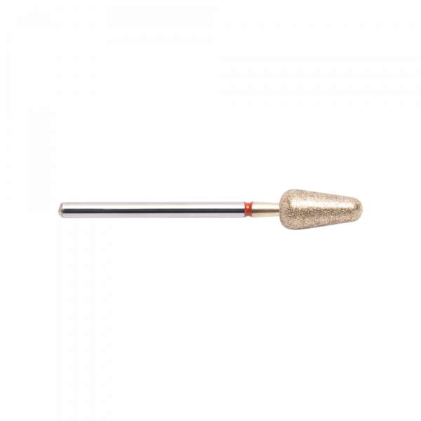 Pear-Shaped Red Nail Drill Bit By Kate Zett