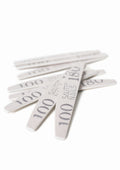 Saute Nails Disposable Half Moon Nail File 100/180 - Pack of 25
