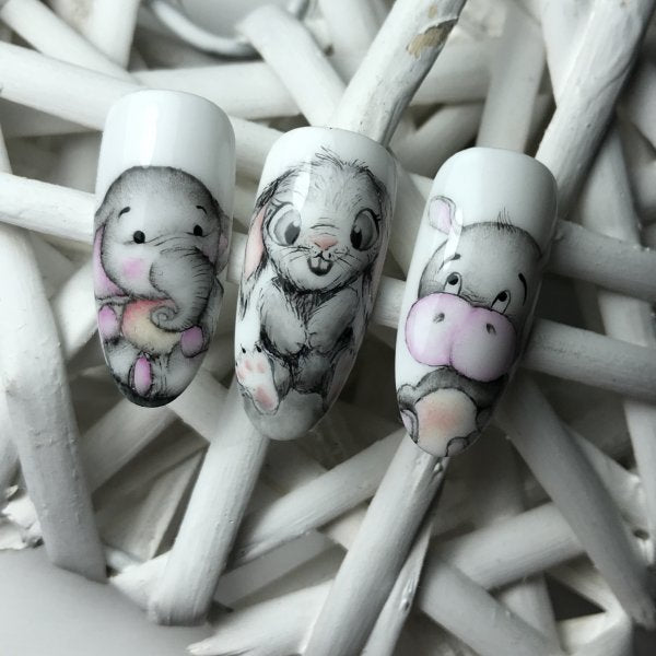 Pink Elephant- Arte Brillante Gel Brush