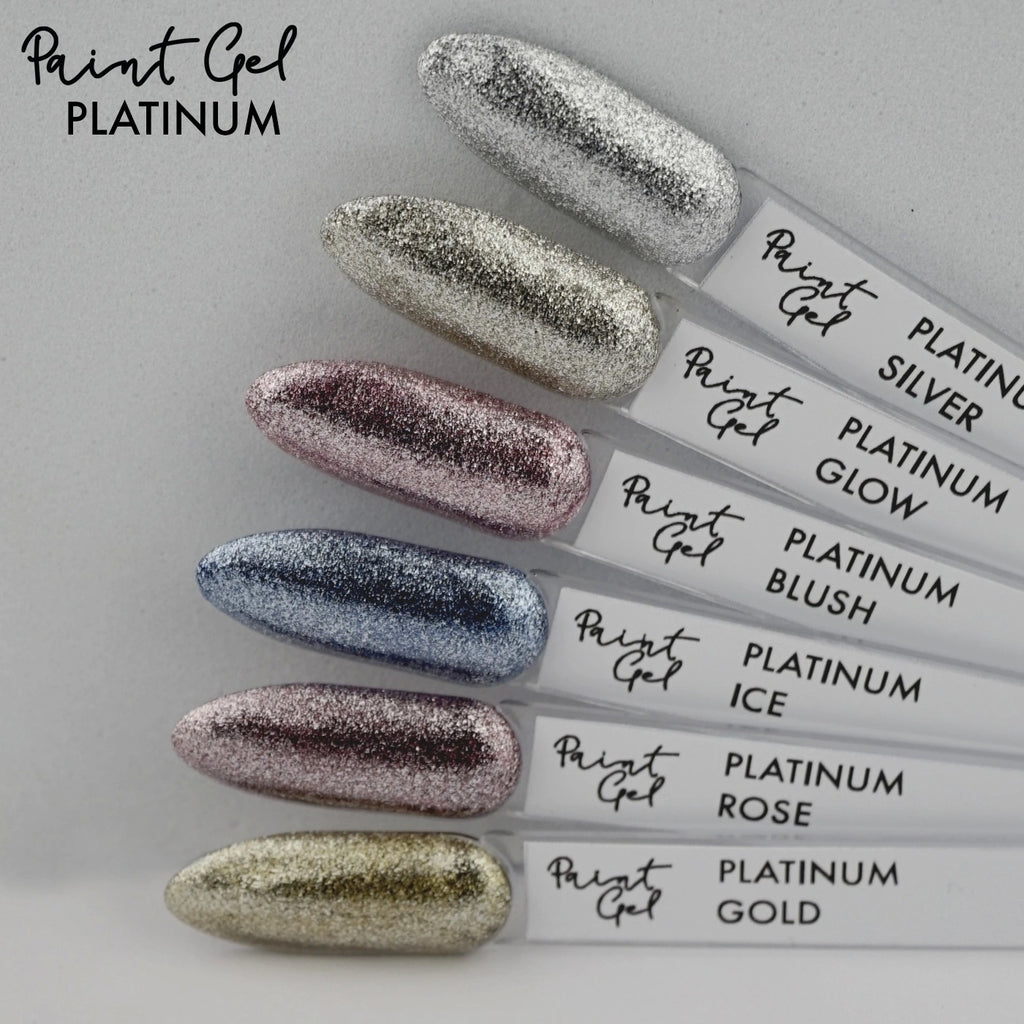 Paint Gel UV LED 5Ml – Platinum Silver