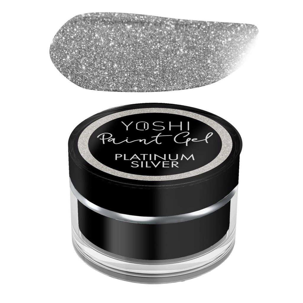 Paint Gel UV LED 5Ml – Platinum Silver