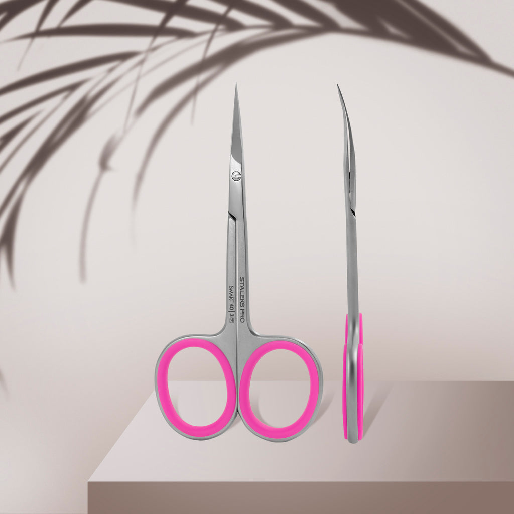 Professional Cuticle Scissors Staleks Pro Smart 40 Type 3  SS-40/3