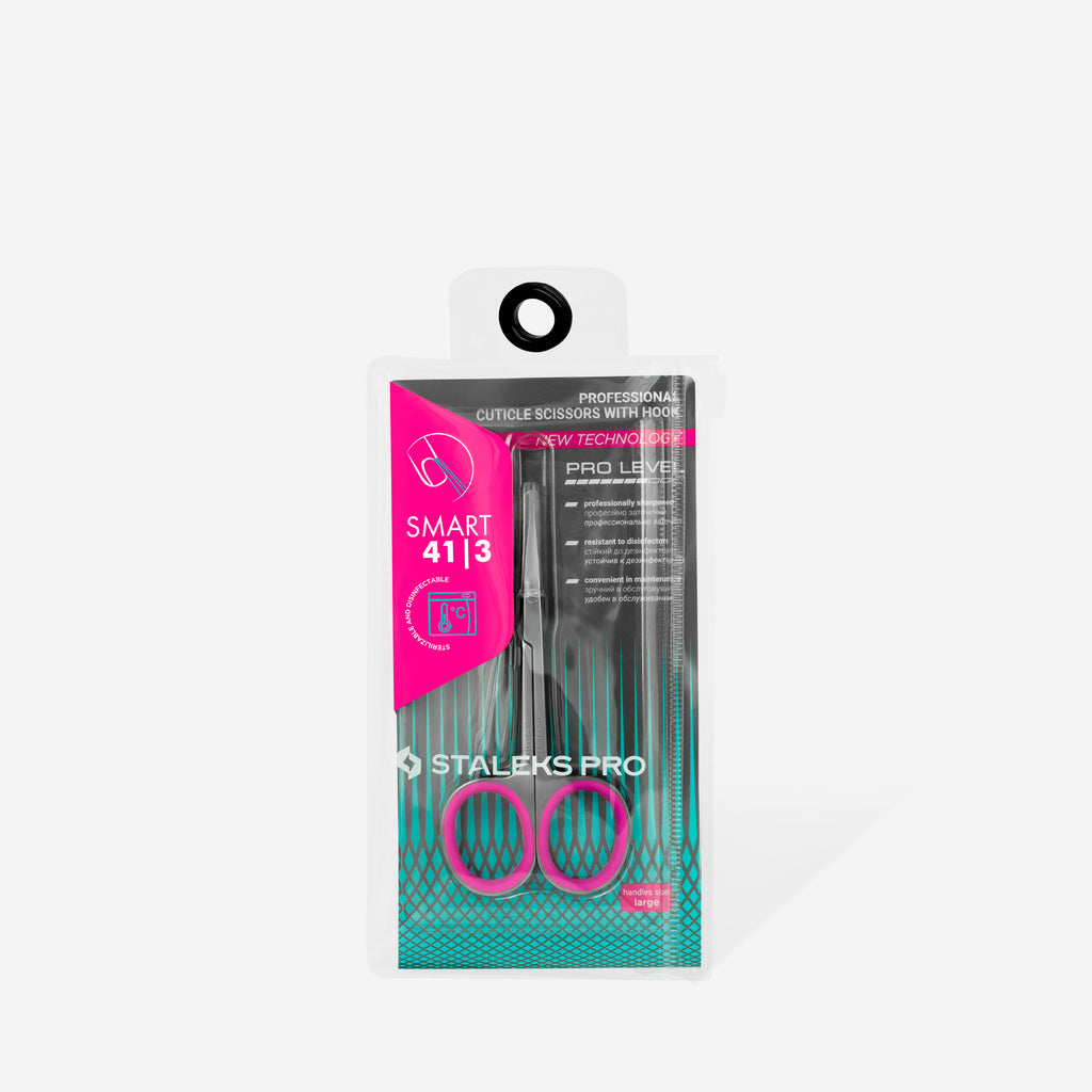 Professional Cuticle Scissors Staleks Pro Smart 41 Type 3  SS-41/3