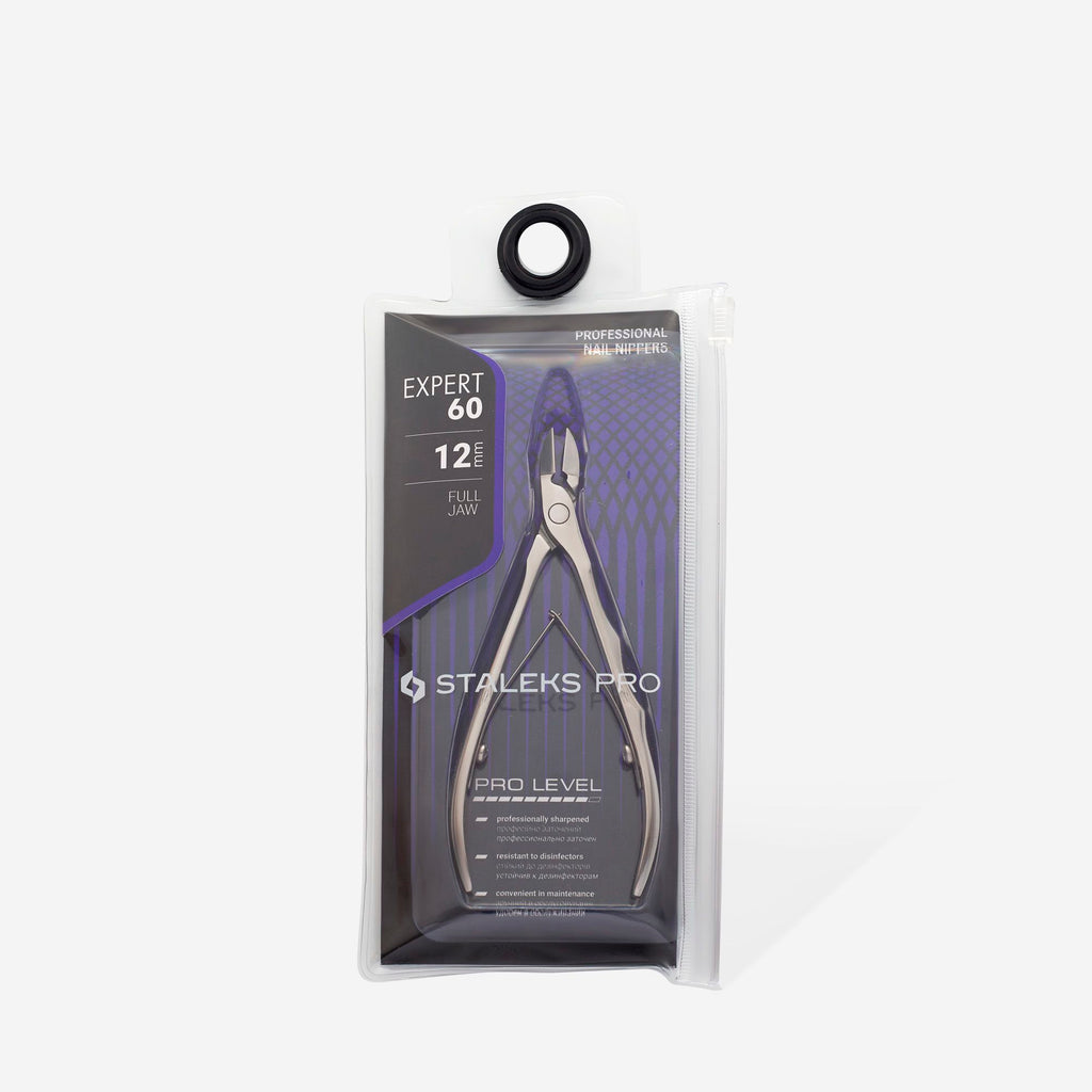 Professional nail nippers Staleks Pro Expert 60, 12 mm NE-60-12