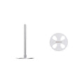 Professional Pododisc Set With 5 Replacement Pads (180 grit) - 1PCS