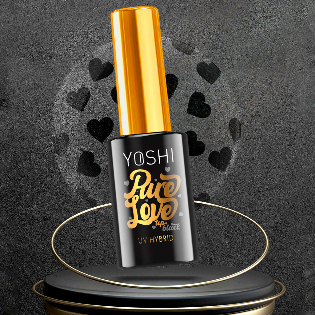 Pure Love Top BLACK UV Hybrid 10Ml