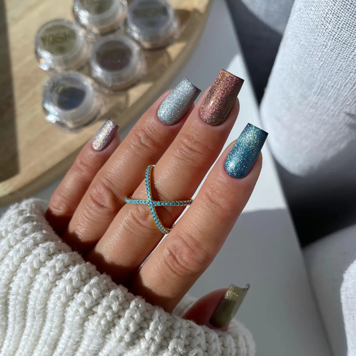 Yoshi Cat Eye Nail Powder No3 - 0.5g