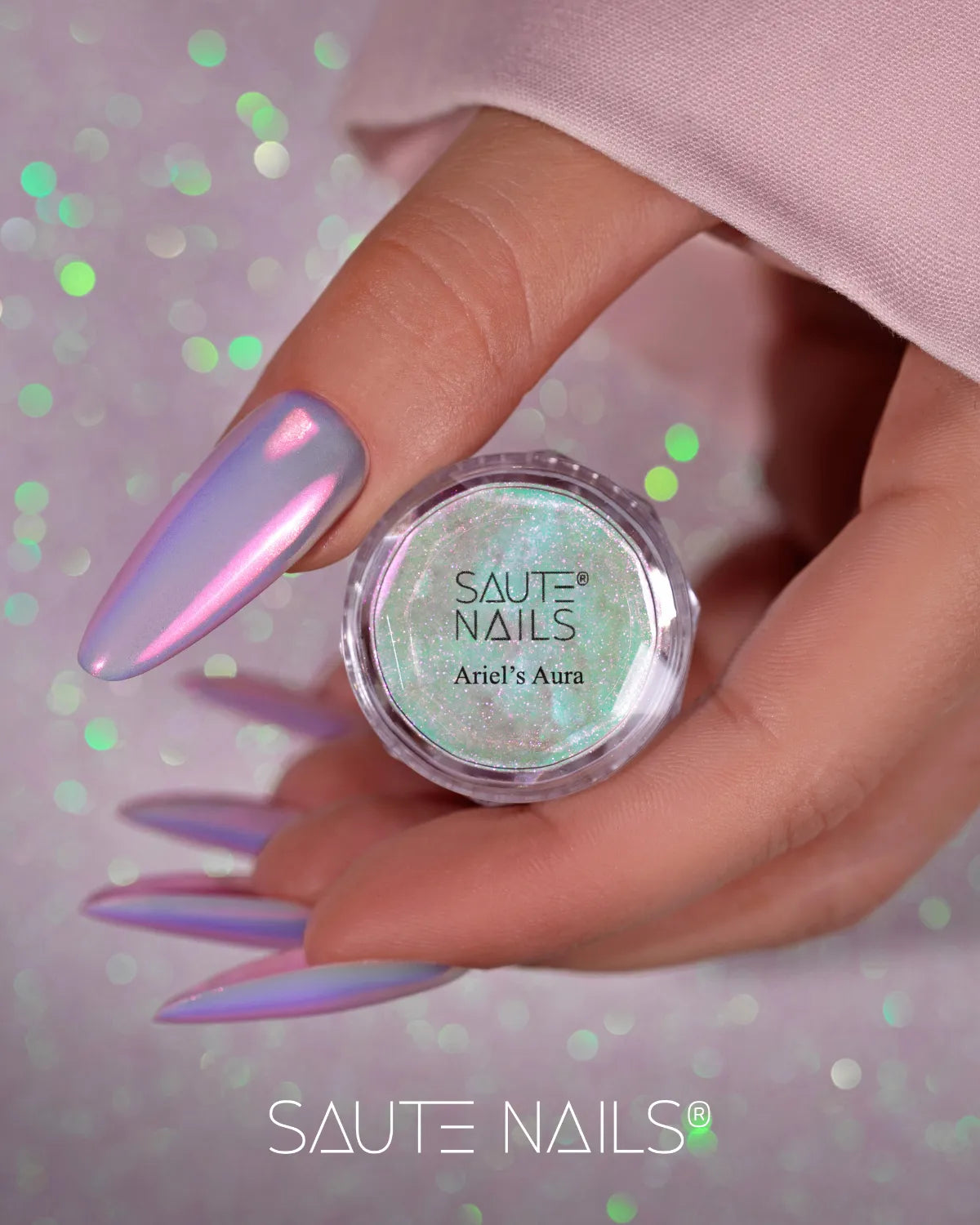 Saute Nails Ariel’s Aura Nail Powder