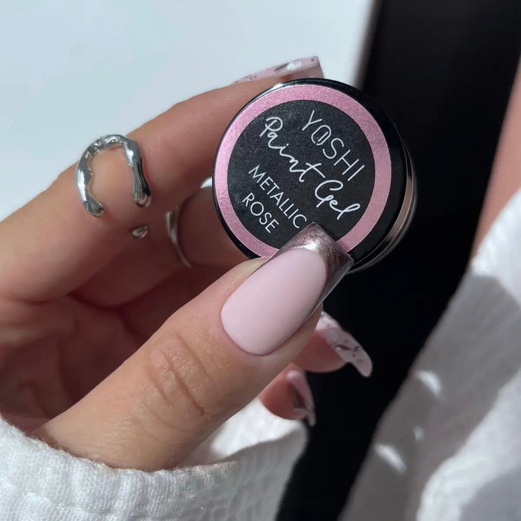 Paint Gel UV LED 5 ml – Metallic Rose