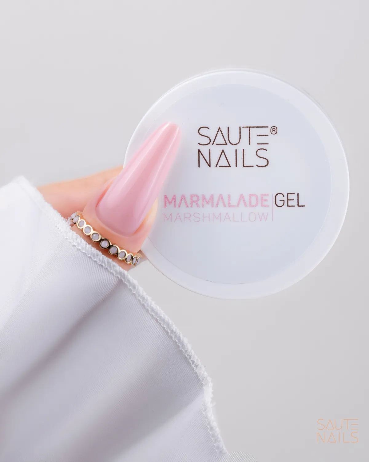 Saute Nails Marmalade Gel Marshmallow Builder Gel
