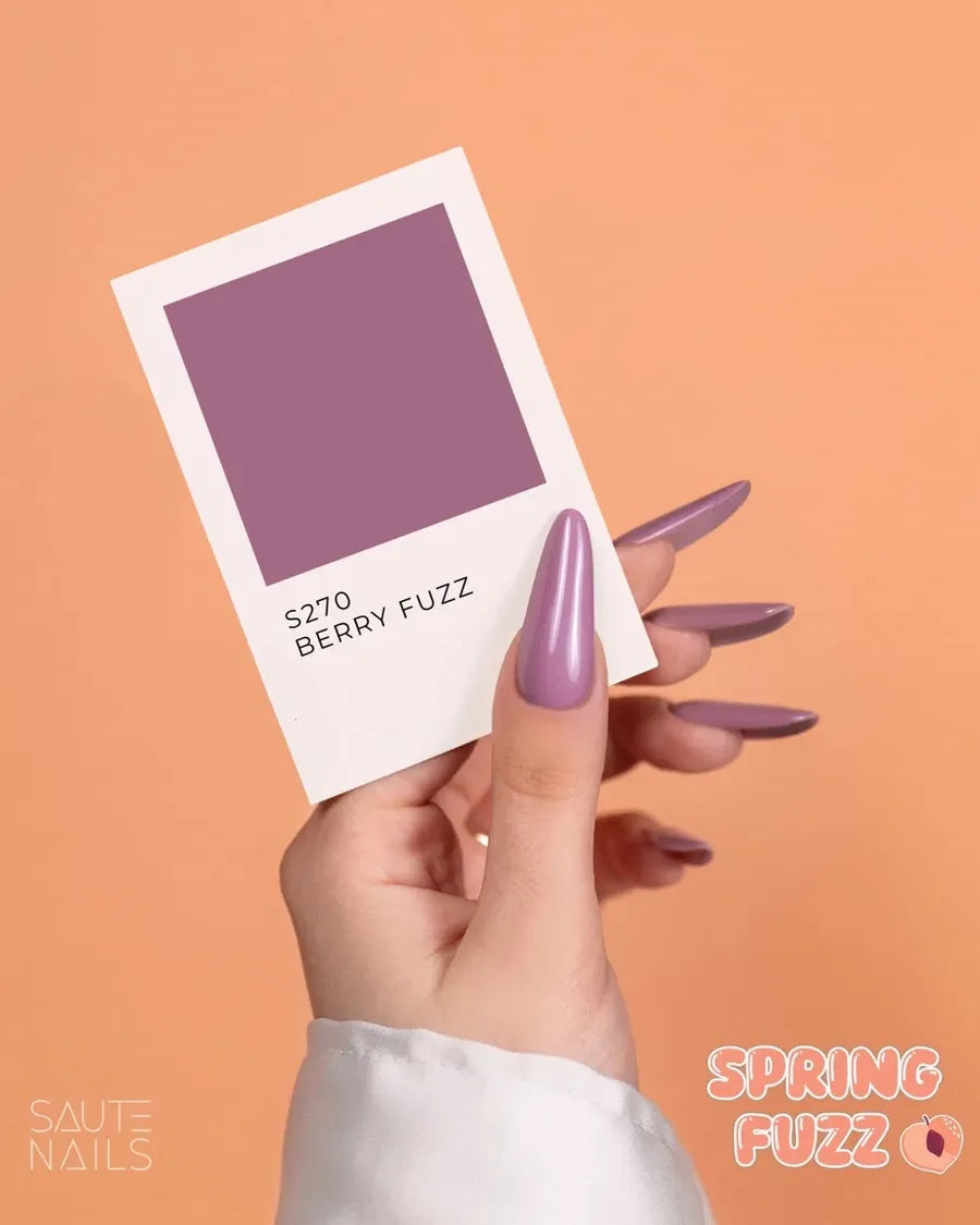 Saute Nails UV/LED Hybrid Gel Polish - S270 Berry Fuzz