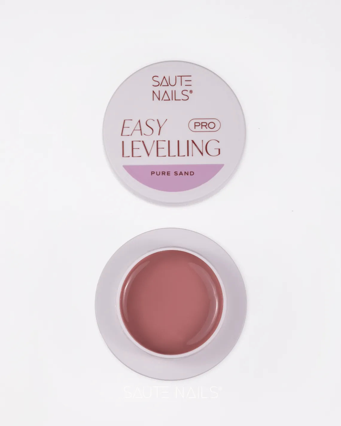 Saute Nails Easy Leveling PRO Pure Sand Builder Gel