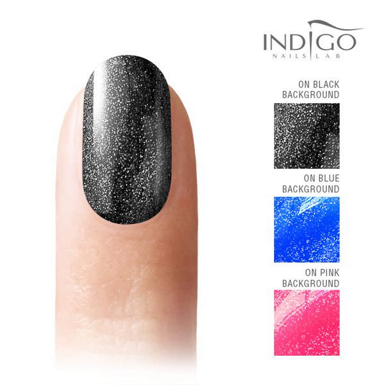 Silver Star Effect Gel Polish 7Ml