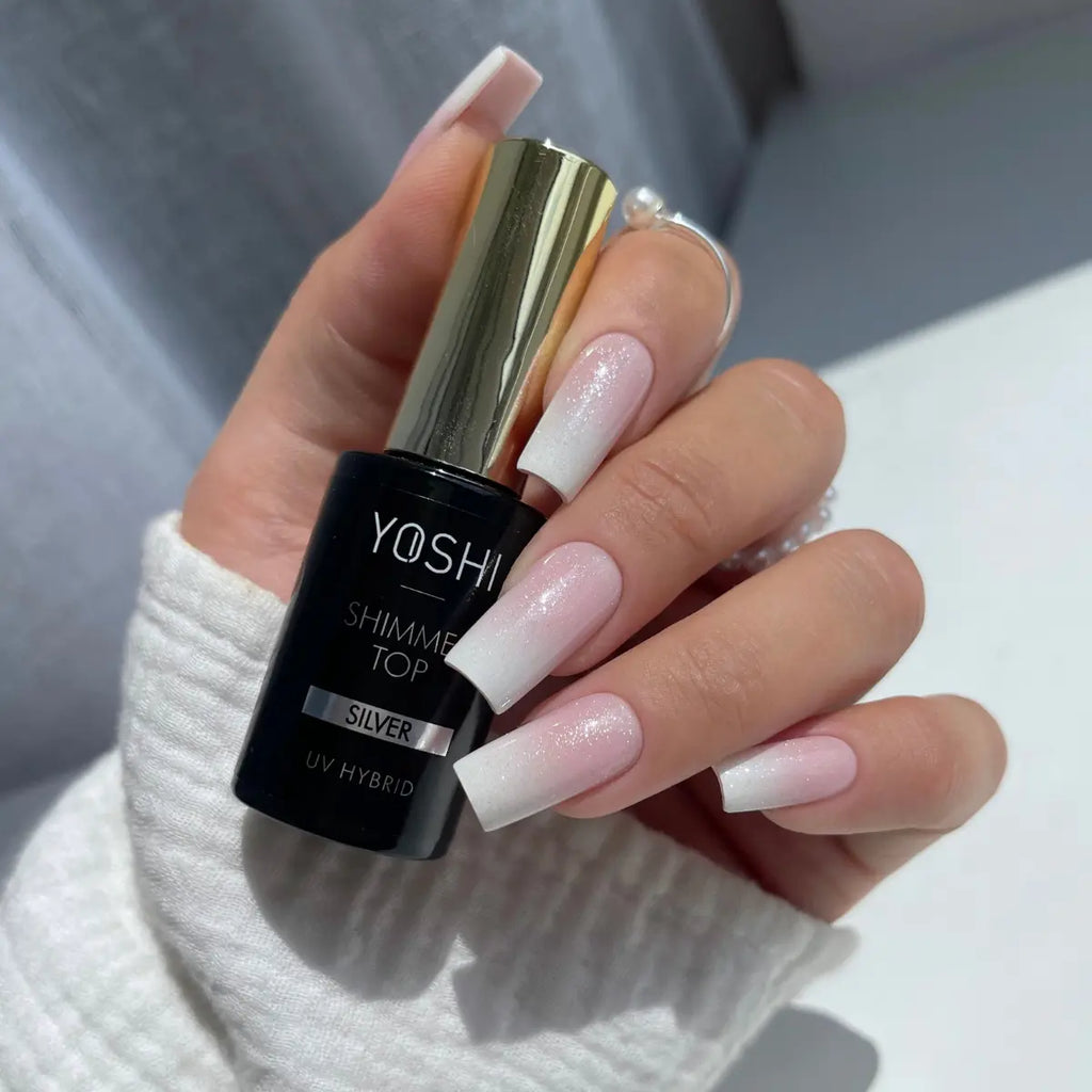 Top UV LED Shimmer Silver 10 ml