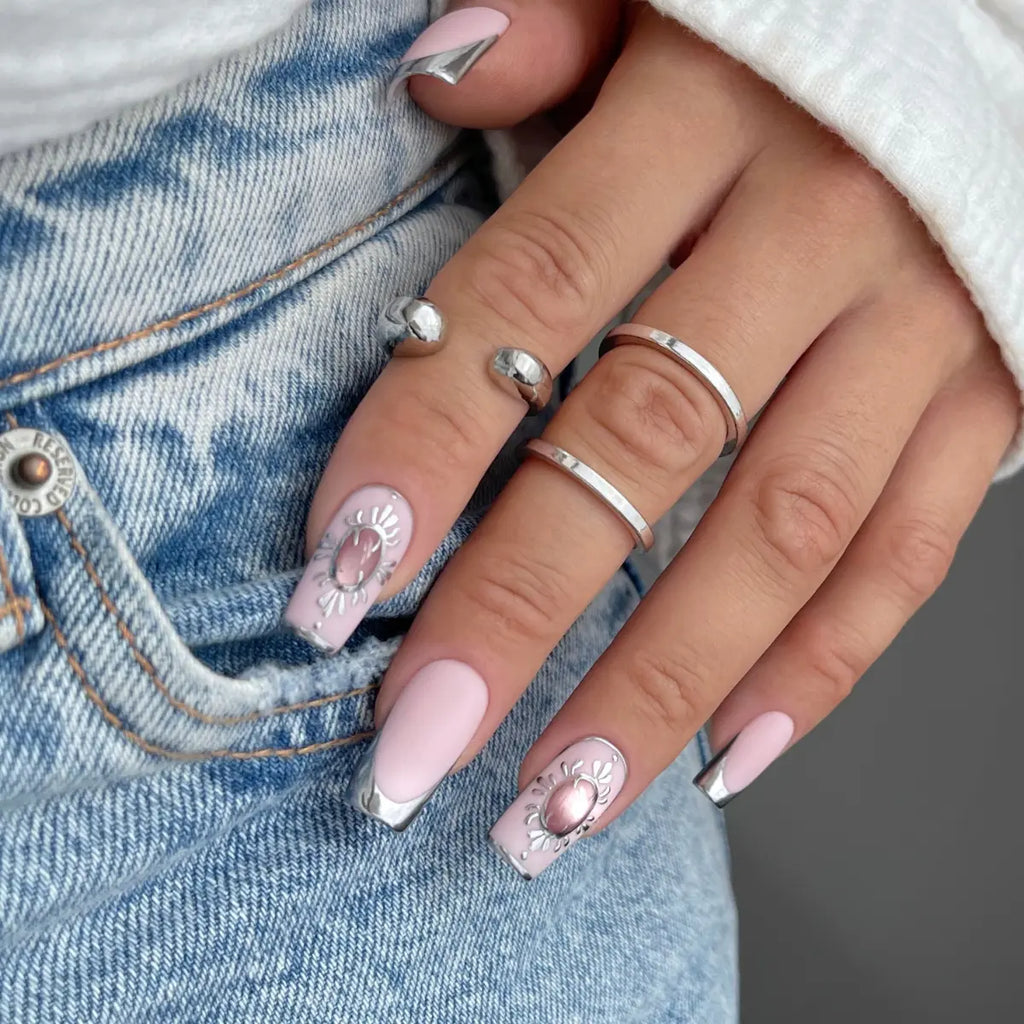 Paint Gel UV LED 5 ml – Metallic Silver