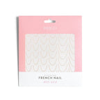 French Nail Stickers Rose Gold