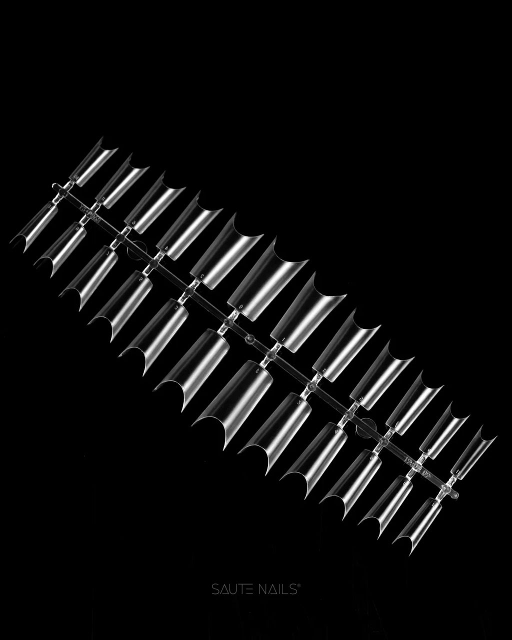 Saute Nails Tunnel Tips - 504 Pieces