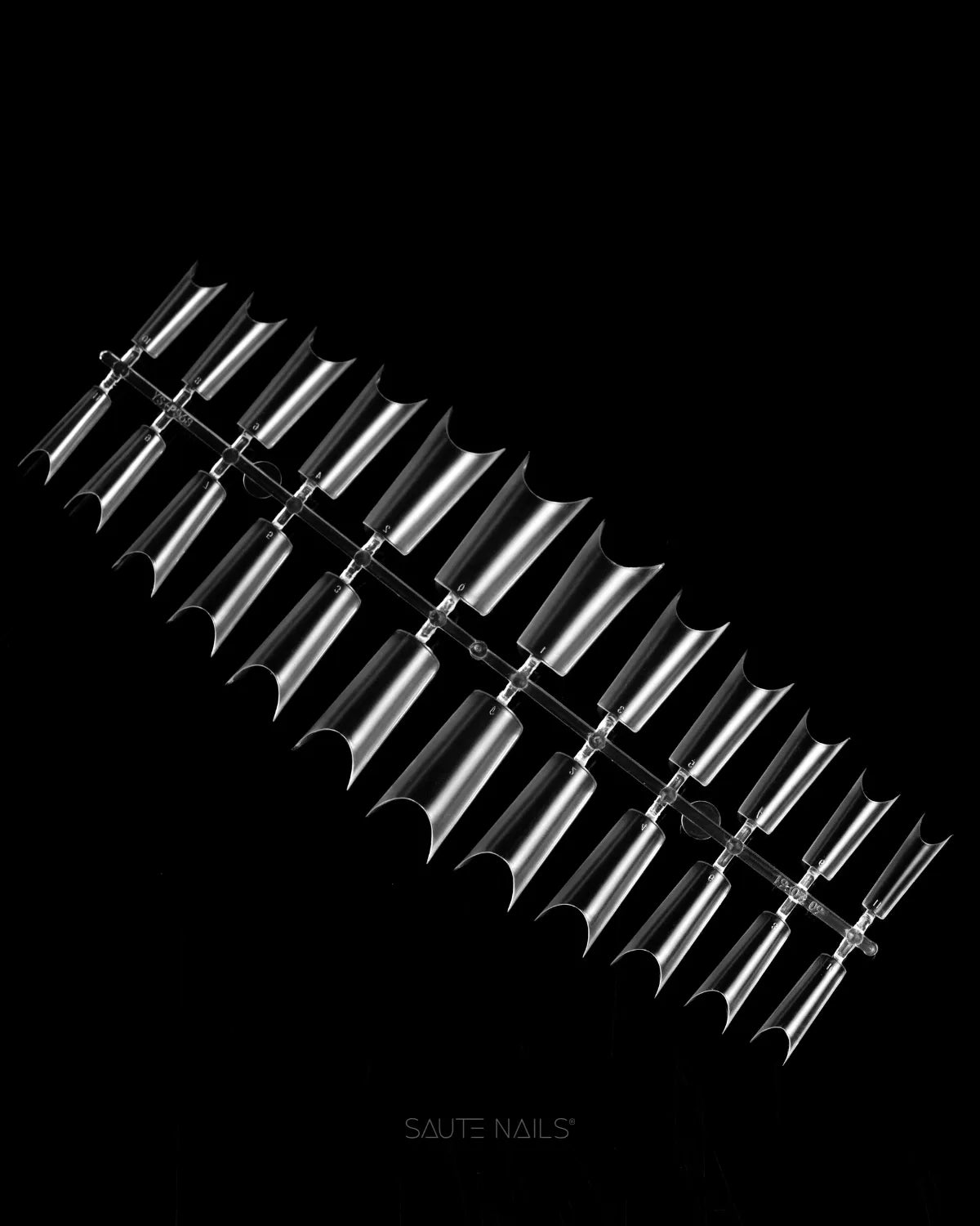 Saute Nails Tunnel Tips - 504 Pieces