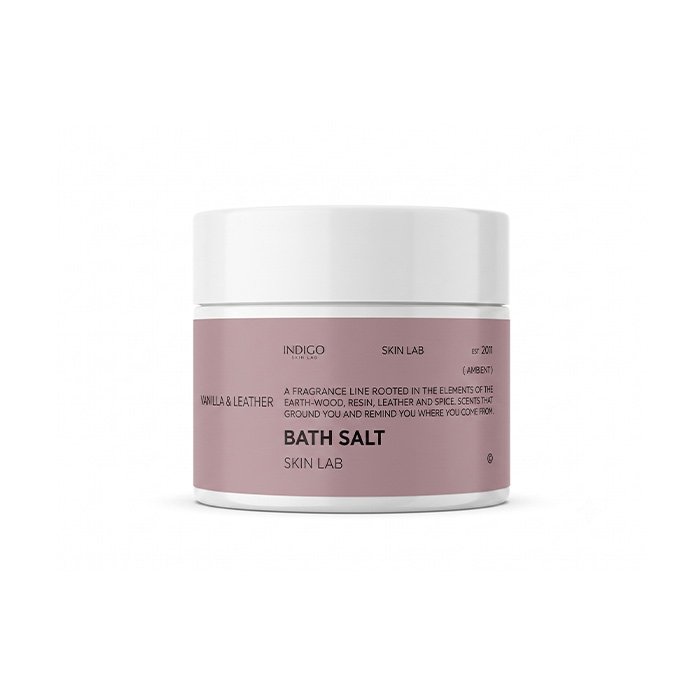 Vanilla & Leather Bath Salts 100g
