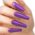 Victoria Vynn Soft Gel Tips Long Coffin Complete Kit with LED Lamp