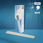 White Disposable PapmAm Files (Soft Foam Layer) EXPERT 20 240 Grit(25 pcs) DFCE-20-240/25W