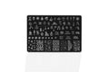 Winter 1 Stamping Plate - 1Pcs