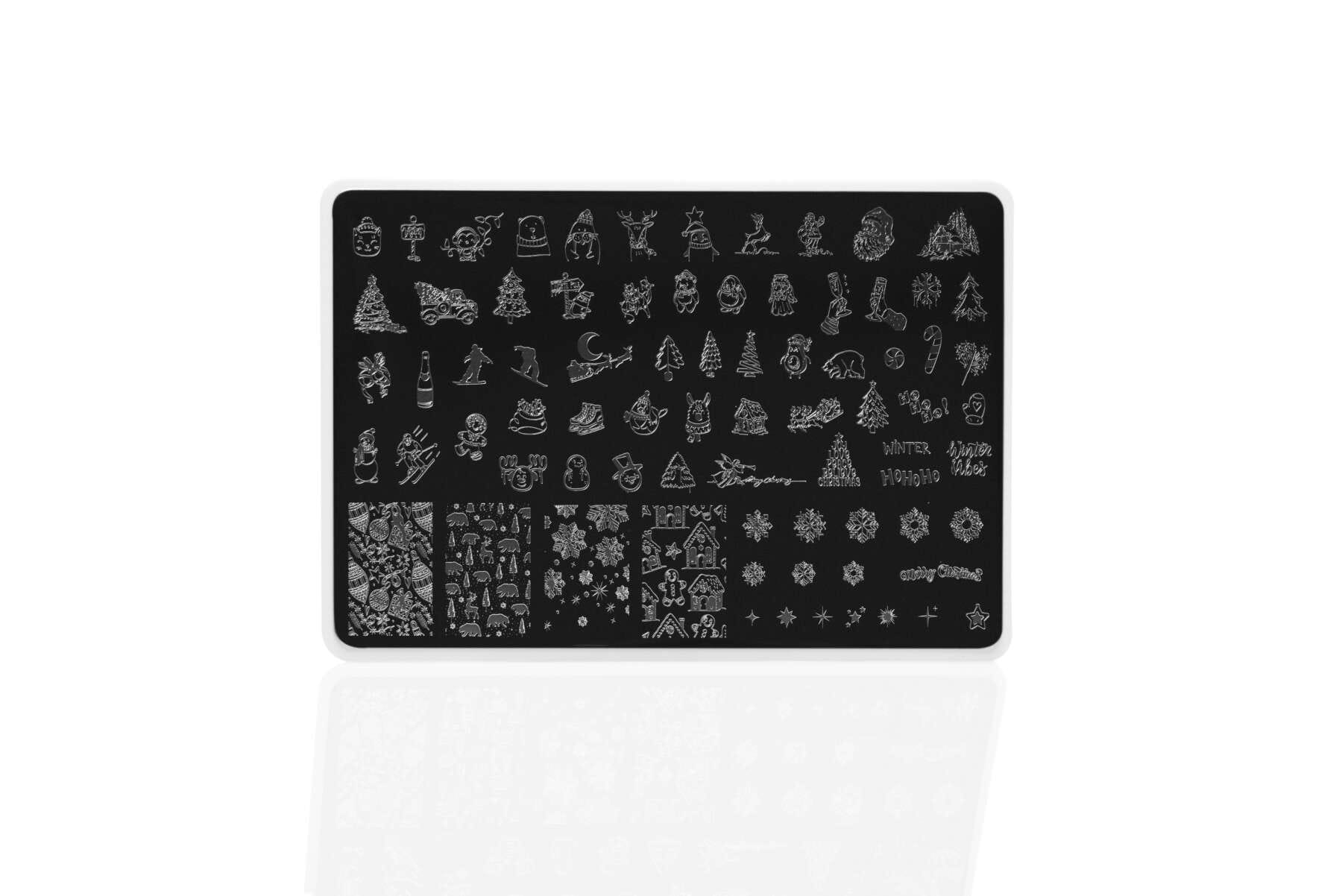 Winter 2 Stamping Plate - 1Pcs