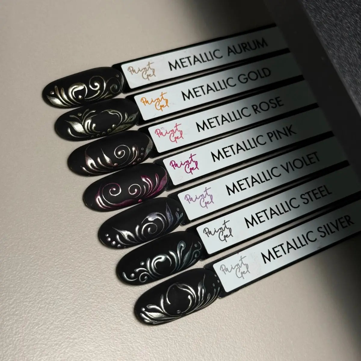 Paint Gel UV LED 5 ml – Metallic Silver