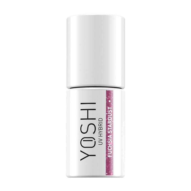 Yoshi 524 Fuchsia Stardust Gel Polish 6Ml