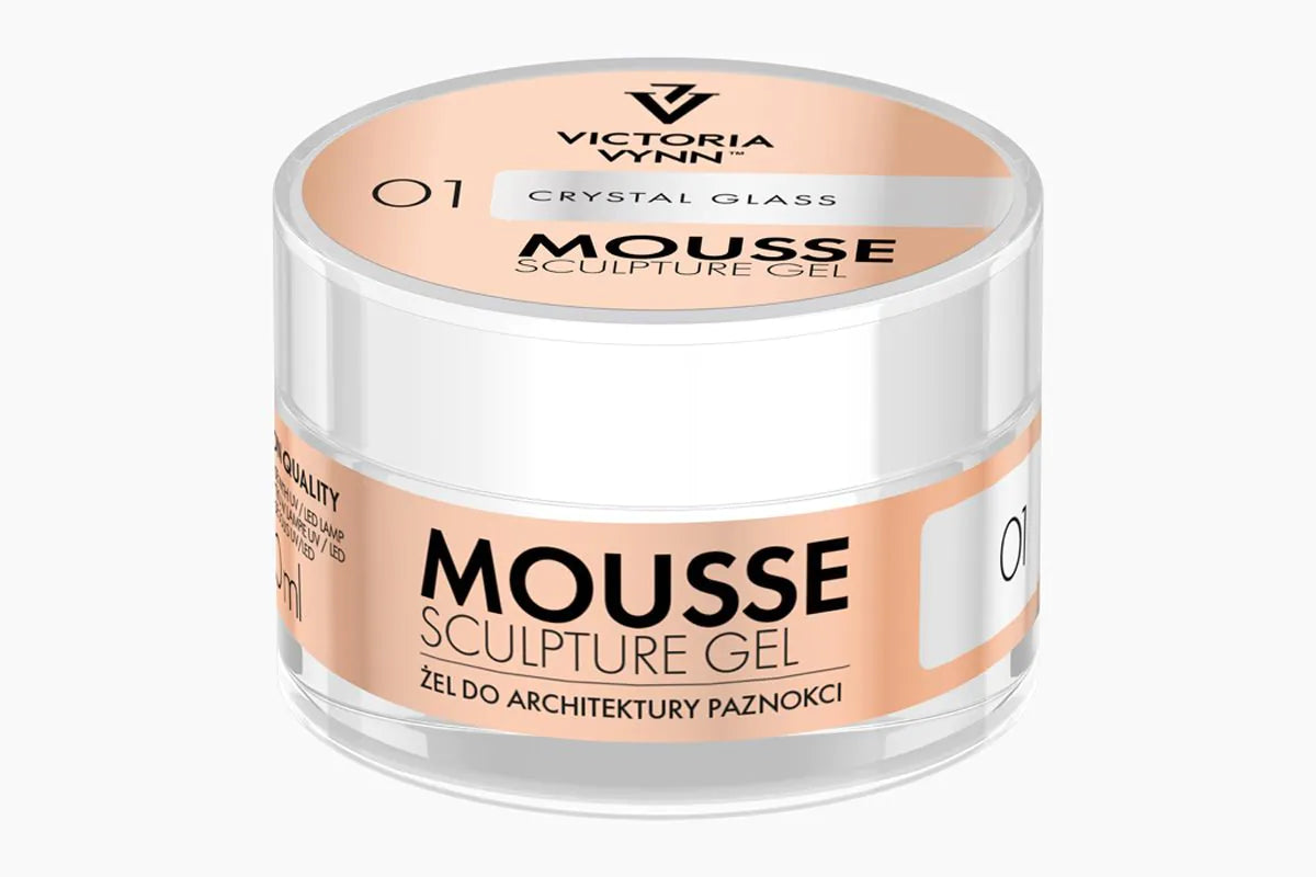 Victoria Vynn Mousse Sculpture Gel 01 - Crystal Glass