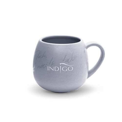 Indigo Grey Ceramic Mug