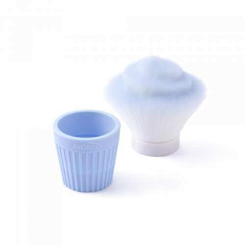 Cupcake brush pastel blue