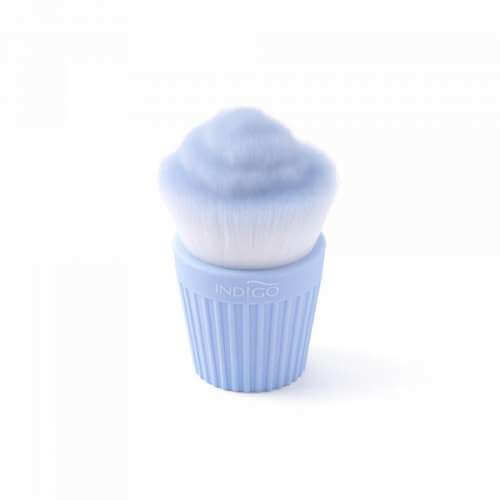 Cupcake brush pastel blue
